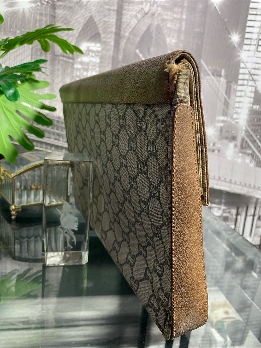 Authentic Rare Gucci GG Plus Vintage Bag - Picture 16 of 17